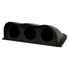 60mm UNIVERSAL TRIPLE DASH w DOME LIP GAUGE POD MOUNT