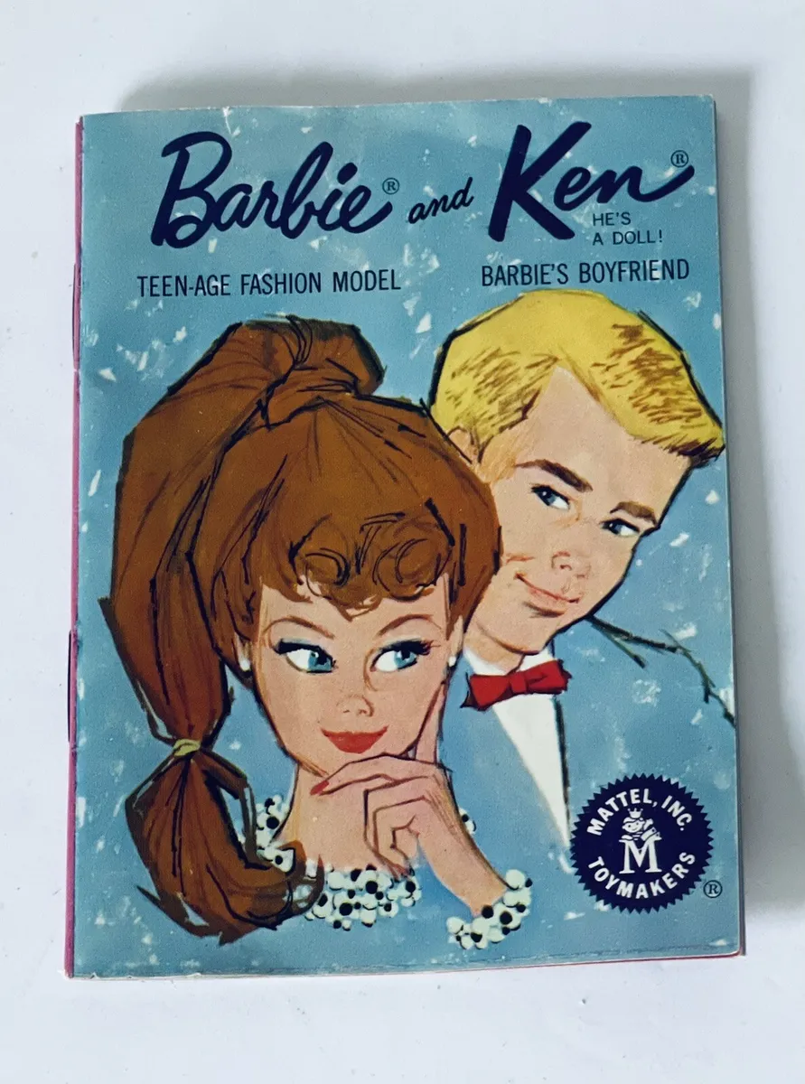 Blossom Seletøj tolv VINTAGE BARBIE KEN FASHIONS BOOKLET 1962 | eBay