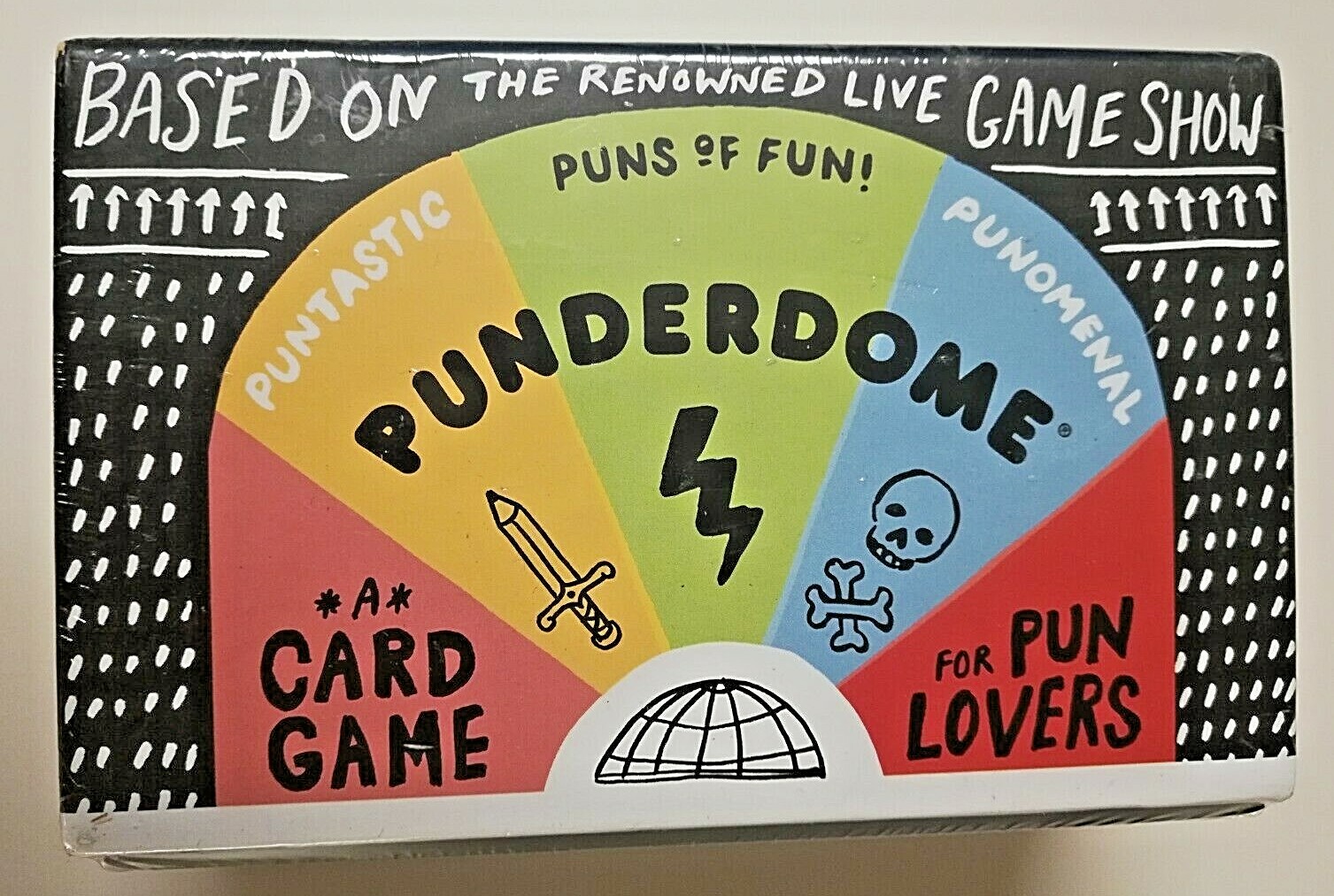 Punderdome A Card Game for Pun Lovers Based On The Live Game Show  9781101905654 | eBay