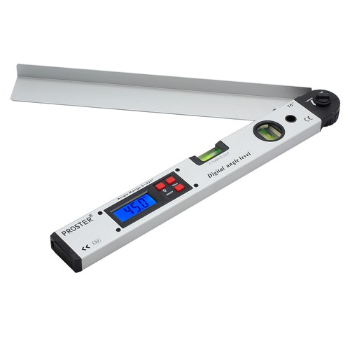 Misuratore di angolo digitale 400 mm 0 ~ 225 ° livella LCD misuratore di angolo misuratore di gradi - Foto 11 di 12