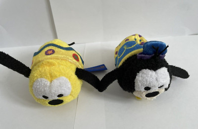 Hong Kong Disneyland Tsum Tsum 10th Anniversary Set ~ Goofy & Pluto ~ Neu