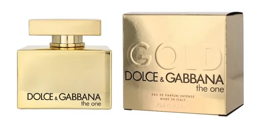 Dolce & Gabbana The One GOLD Intenso 75 ml EDP Eau de Parfum Spray NUEVO/EMBALAJE ORIGINAL Lámina - Imagen 2 de 2