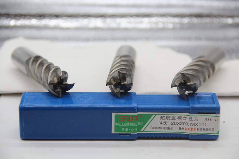 Extra Long 2mm - 32mm 4 Flute HSS & Aluminium End Mill Cutter CNC Bit - Image 2 of 4