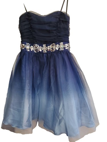 Stunning Rose Gold Sequin B.Smart Brand High Slit Prom Formal Dress Size 3  | eBay