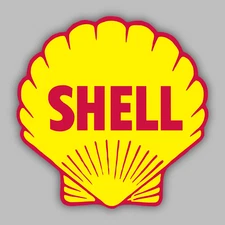Shell Oil Vinyl Sticker/Decal - Racing - Gasoline -Vintage - Classic - Hot Rod