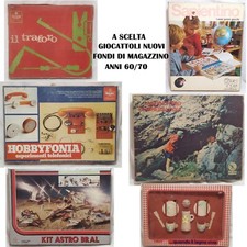 Giochi da tavolo EDUCATIONAL KIT A SCELTA BRAL ANNI 60/70 VINTAGE MADE IN ITALY