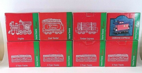 Vintage JC Penney 1998 Home Towne Express Christmas Train Set (8) OVP - Bild 5 von 7