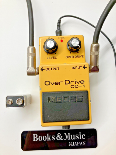 Boss OD-1 Over Drive 1982 Made in Japan Long Dash Working ACA 362000 - Picture 2 of 16