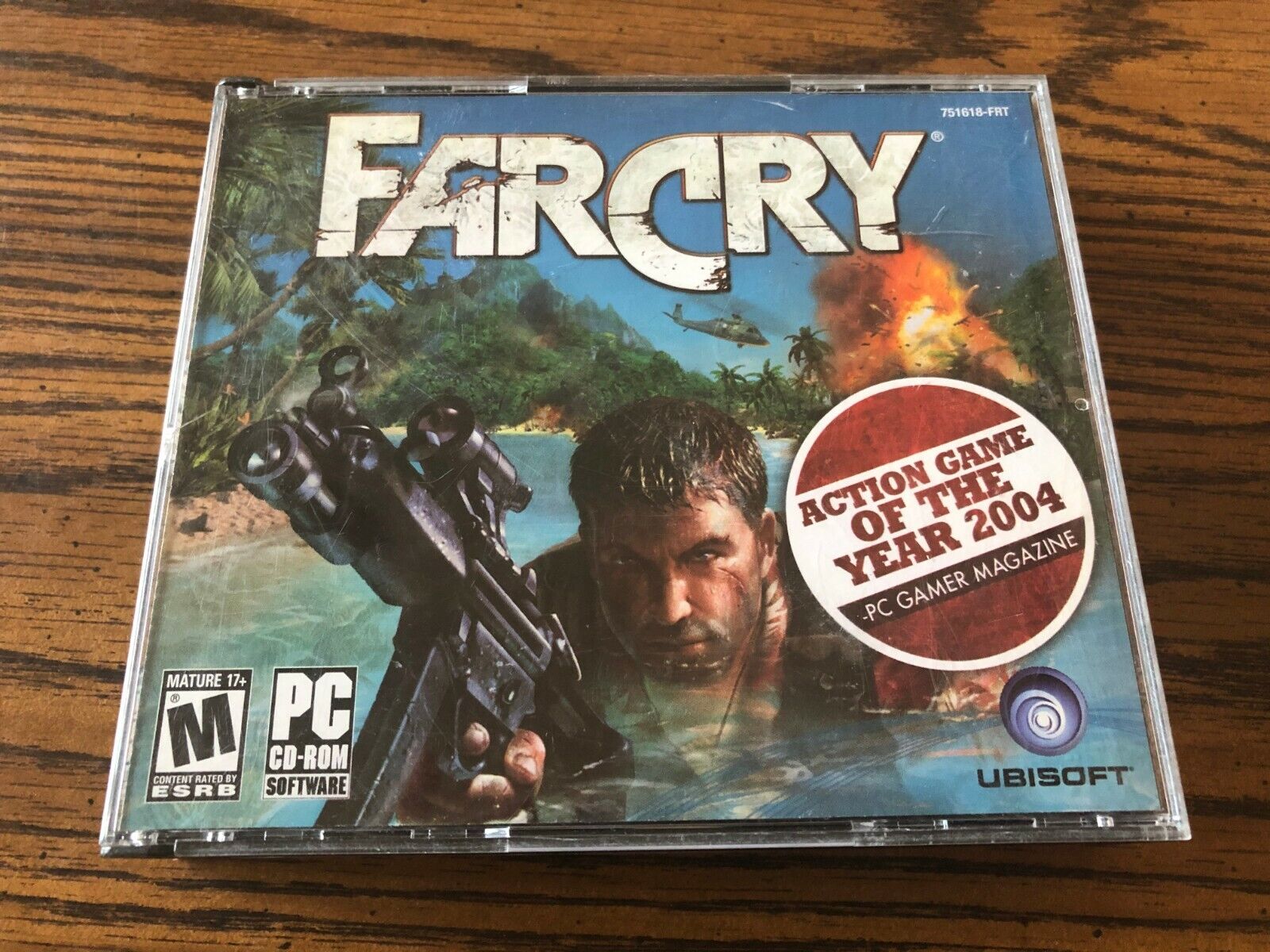 Far Cry 1 Ubisoft PC Game CD ROM Set (2004, Far Cry) All Discs / 5 Disc /  Extra.