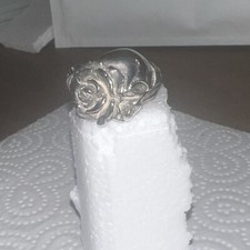 Werkstatt München Archiv Totenkopf & Rose Ring