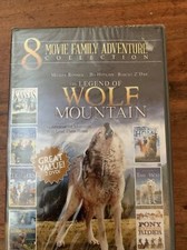 8 Movie Family Adventure Collection DVD, 2013, 2-Disc Set Free Shipping