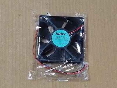 1PC  2-wire cooling fan 8025 D08A-12TH 01 DC12V 0.09A 