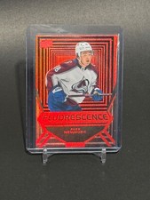 2021-22 Upper Deck Series 2 #FL-42 Alex Newhook Rookie Red Fluorescence SSP
