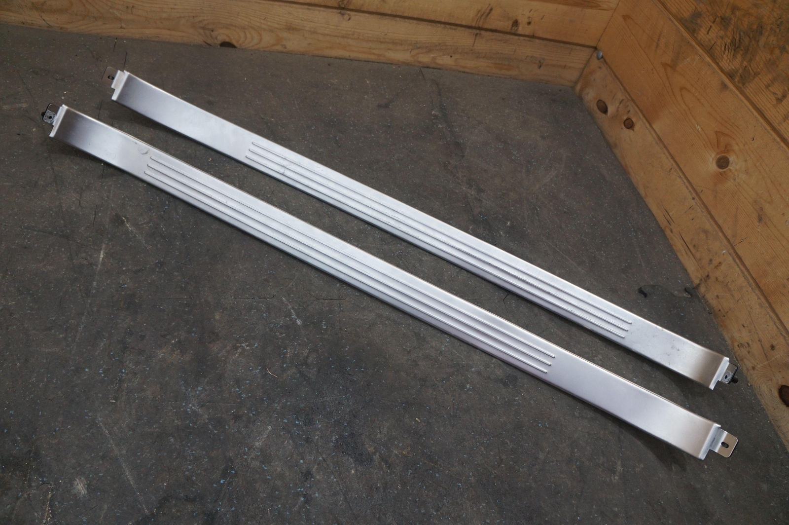 Set of 2 Left Right Door Jam Scuff Plate OEM Bentley GT GTC 2006+