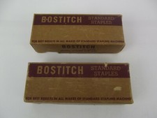 vtg Bostitch Standard STAPLES Westerly RI  stapler SBS 19 1/4" 1950's