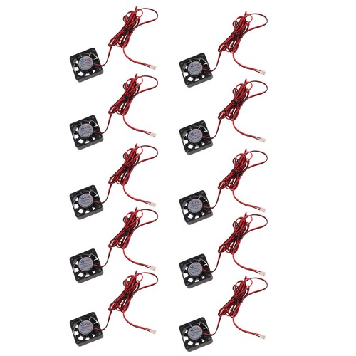 10stk. 4010 24 V DC Lüfter Kühler Gehäuse 40x40x10mm für PC 3D 2 pin - Photo 8/9