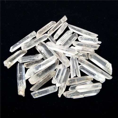40-60mm Raw Natural Clear Quartz Crystal Stick Wand Chakra Healing Stone Obelisk - Picture 15 of 20