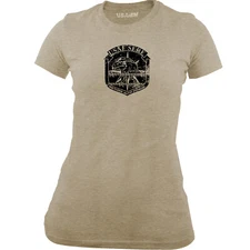 Women's Distressed Air Force SERE Badge Subdued T-Shirt