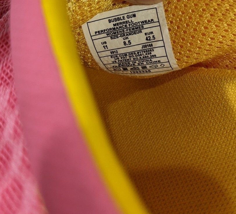 Merrell Encore Pink Lattice 3 Drizzle donna 11 maglie vegan zoccoli gomma da masticare