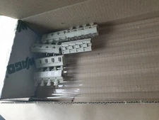 WAGO 256-604/000-009/999-950 4-Way PCB Spring Terminal Block QTY 6