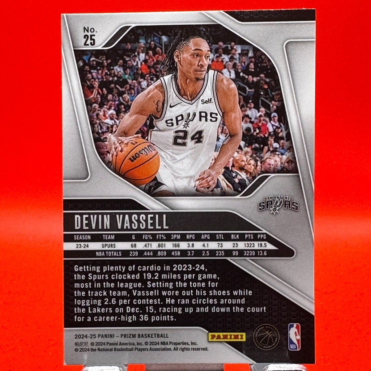 2024-25 Panini Prizm - Devin Vassell #25 | eBay