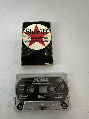 Set Of 9 Cassette Tapes Singles Sheriff, Bee Gees, Martika