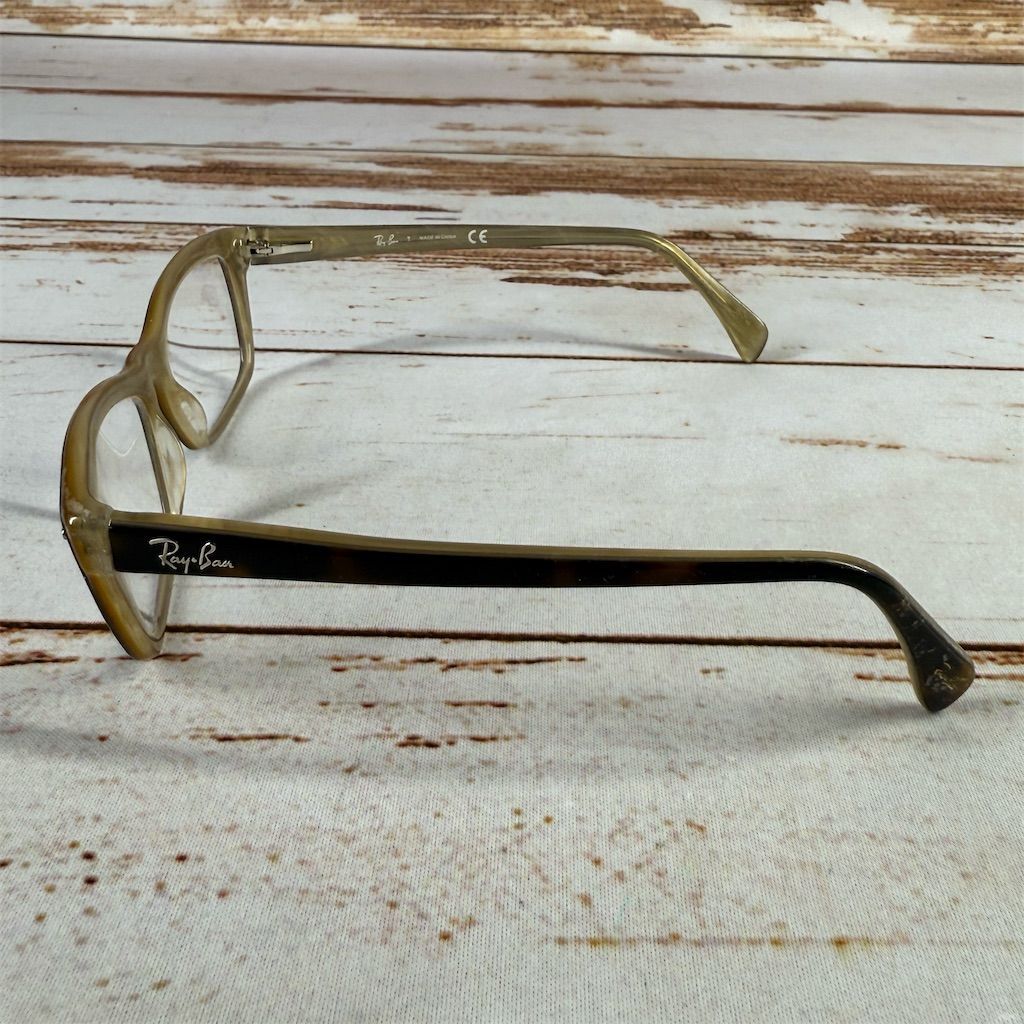 Ray-Ban Tortoise Rectangular Eyeglasses Frame Bro… - image 2