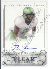 bralon addison rc rookie draft auto autograph oregon ducks college 25/25 2016