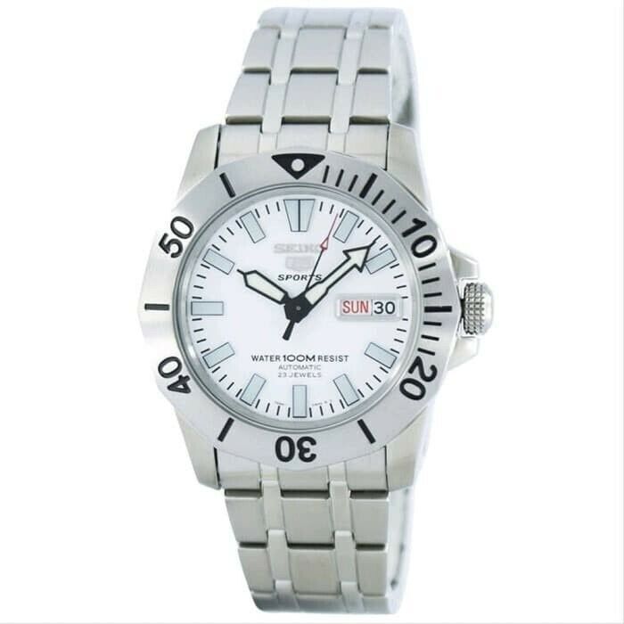 Seiko 5 Sports White Men's Watch - SNZF81K1 for sale online | eBay
