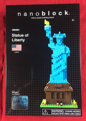 Nanoblock Statue of Liberty 650 Pieces 