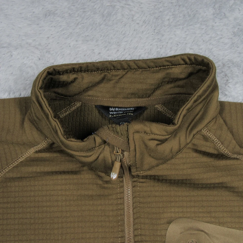 Chaqueta BLACKHAWK WarriorWear Para Hombres XL Rejilla Oliva Vellón Táctica Caza Senderismo Foto 3 de 4