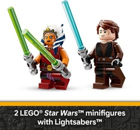 LEGO Star Wars: The Clone Wars Ahsoka's Jedi Interceptor Spaceship Toy 75401