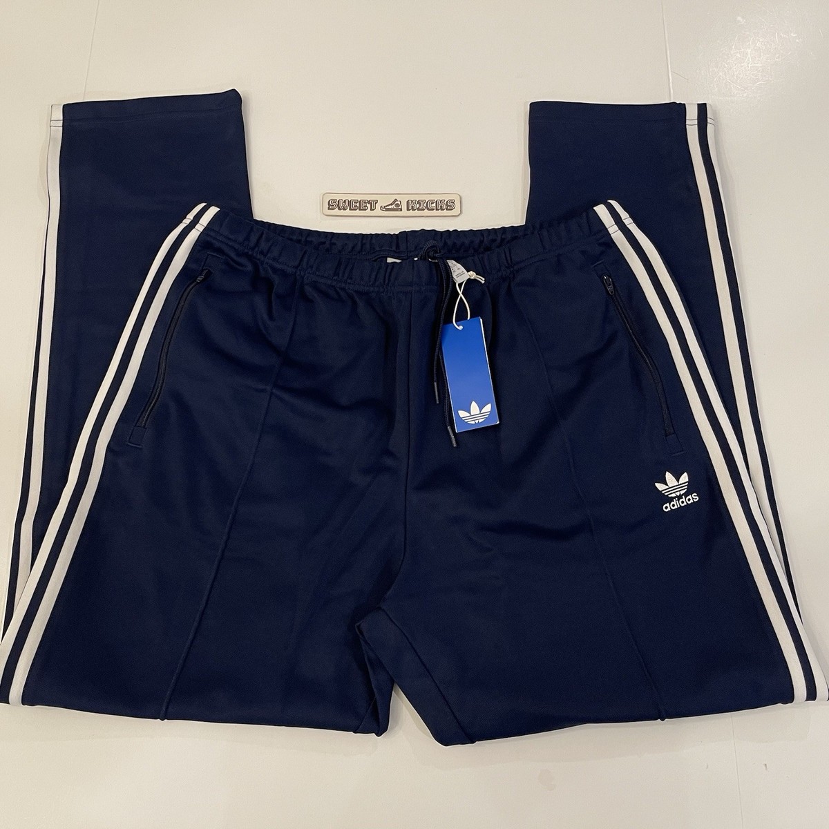 adidas Originals Adicolor Beckenbauer Blue Men's Track Pants
