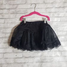 Black Lace Tutu Skirt Size Small