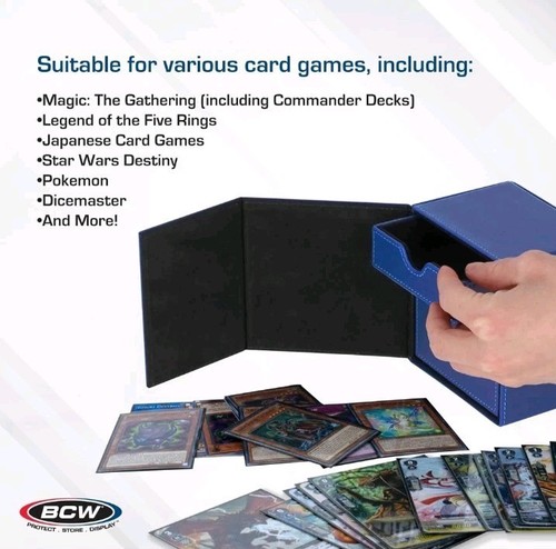 BCW Gaming Deck Vault LX 100 - Blue - Picture 7 of 7