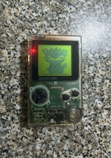 Console Nintendo Game Boy Pocket EUR Trasparente Clear usato funzionante