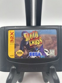 Moto Cross Championship Sega 32x - Authentic Tested Working Game 