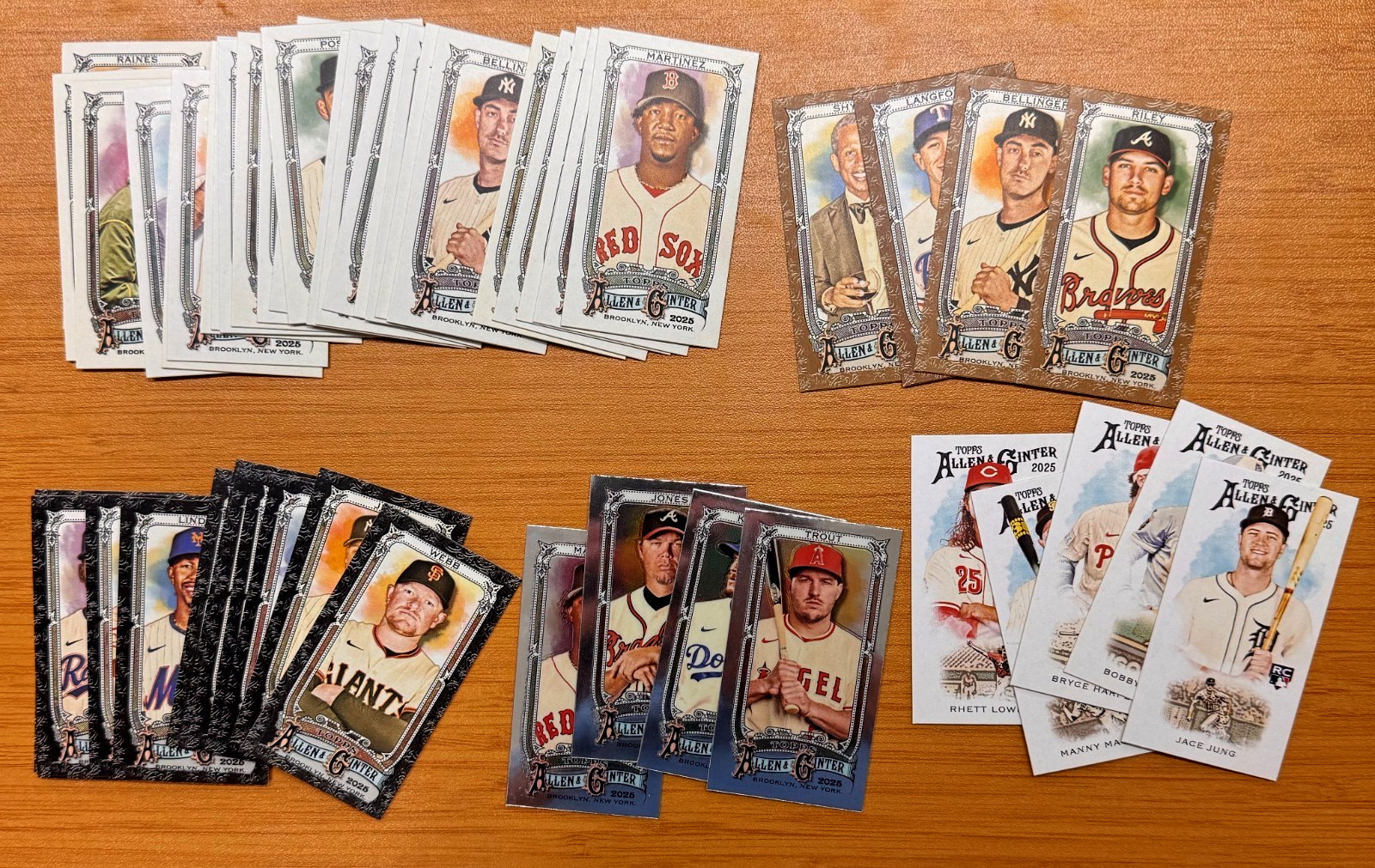 2025 Topps Allen Ginter Mini You Pick Card Parallels Inserts A&G Back N222