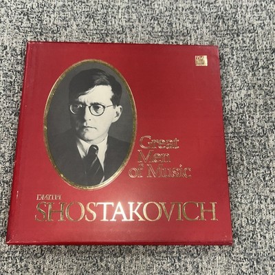 Time Life Great Men of Music: Dmitri Shostakovich (4 LP Vinyl Record) unused!
