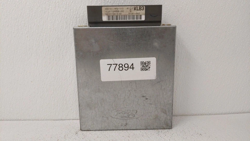 2001-2002 Ford Explorer Sport Engine Computer Ecu Pcm Ecm Pcu Oem U5LYN - Image 3 of 4