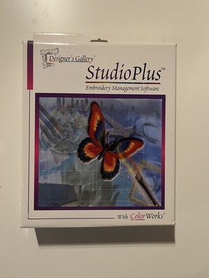Designer's Gallery Studio Plus Embroidery Management Software W/ Color Works