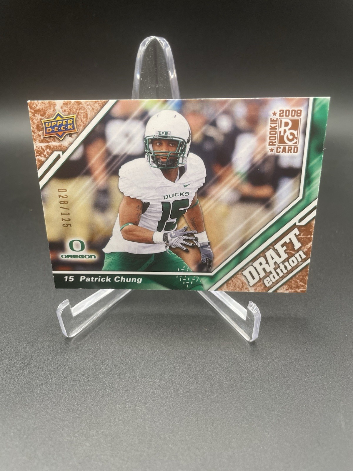 2009 Upper Deck Draft Edition - Patrick Chung #66 Bronze /125 (RC)