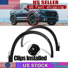 Fit 2023-2024 Honda Cr-v Crv Front Fender Flare Molding Trim Rhlh Pair Wclips