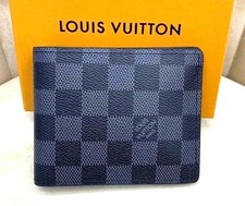 Louis Vuitton Slender Wallet In Damier Graphite Canvas with Box Dust Bag