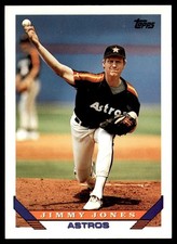 1993 Topps Jimmy Jones Houston Astros #477