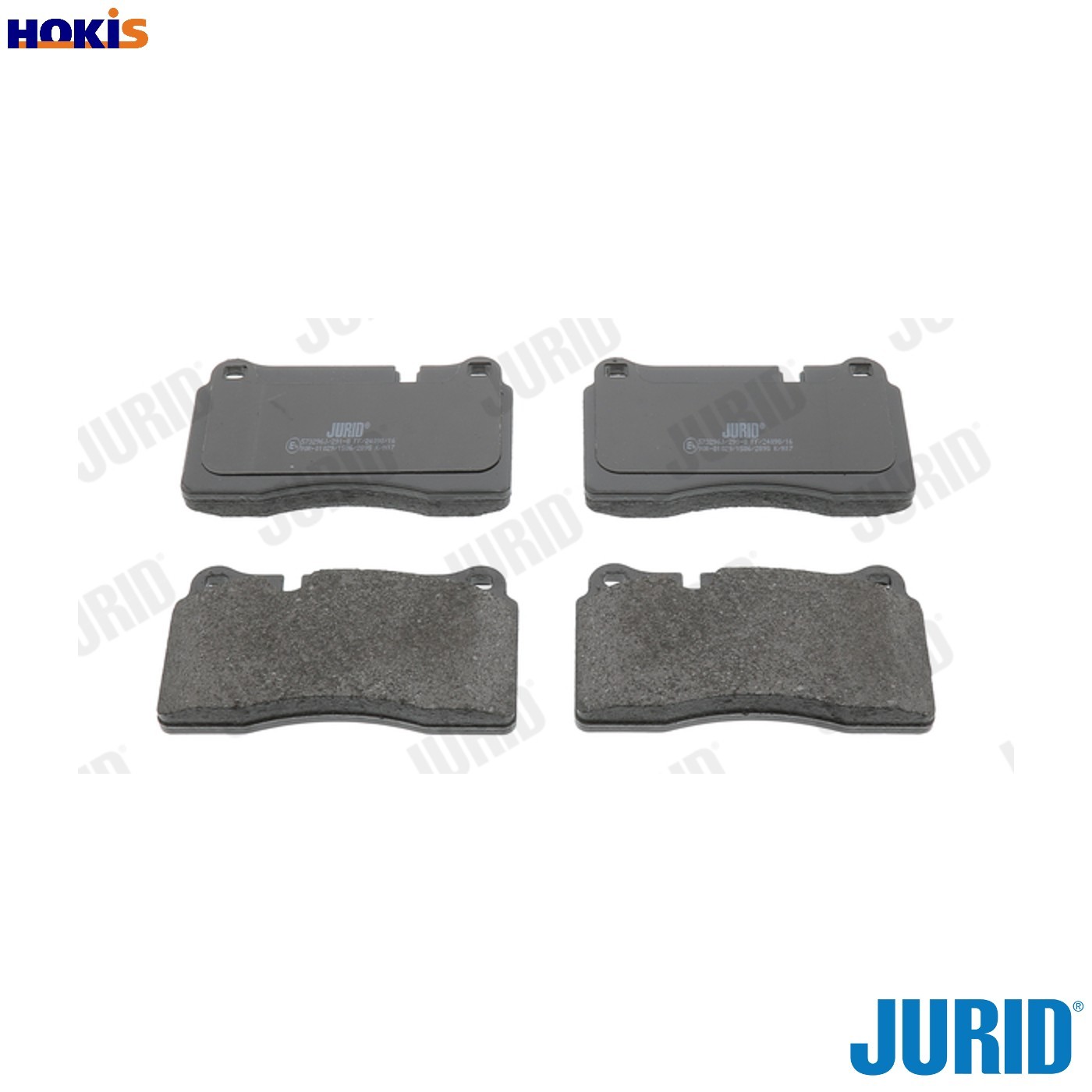 BRAKE PAD SET DISC BRAKE 573296J FOR VW BKJ/AZZ/BRJ/BMV 3.2L 6cyl TOUAREG