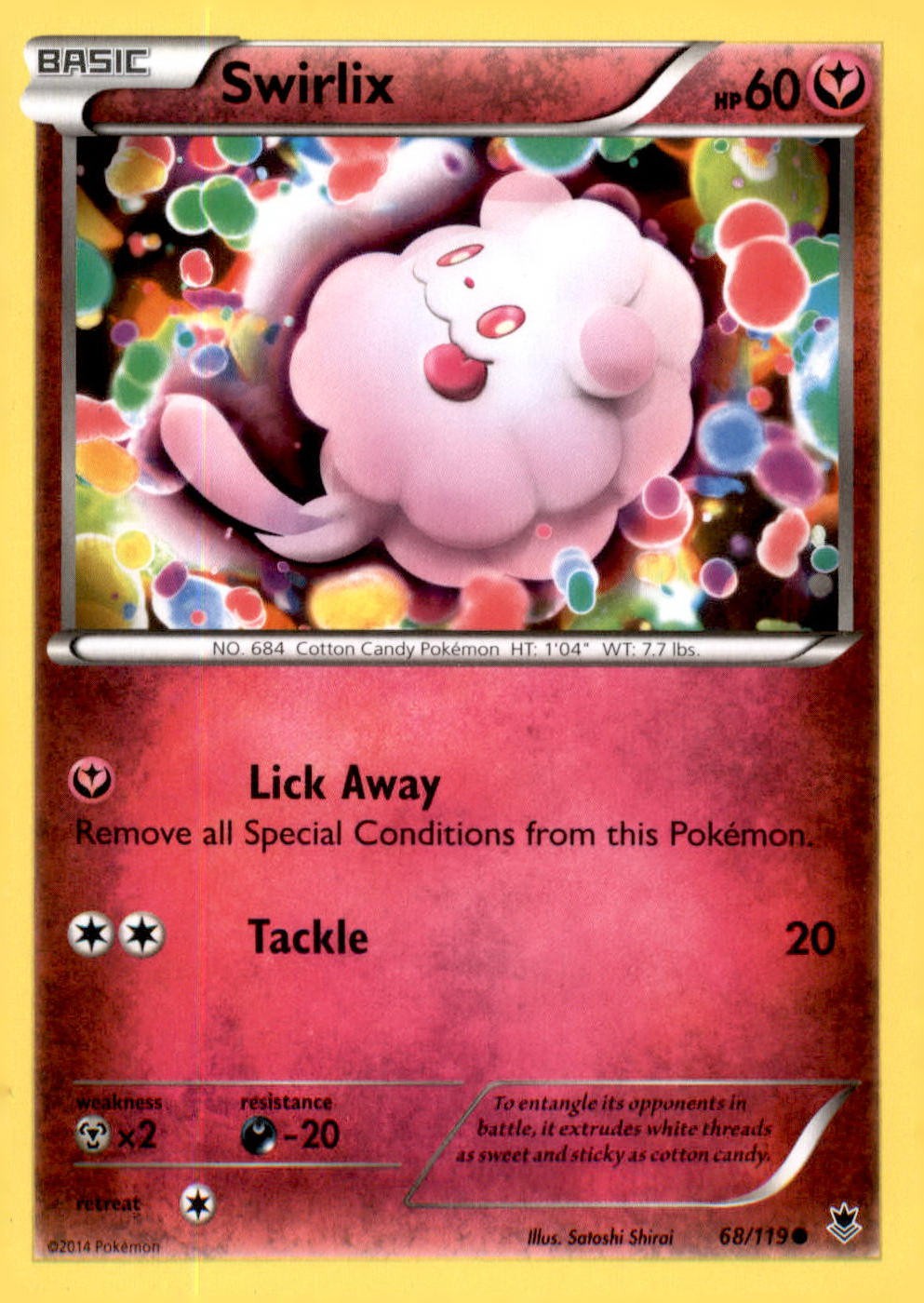 XY - Phantom Forces #68/119 Swirlix