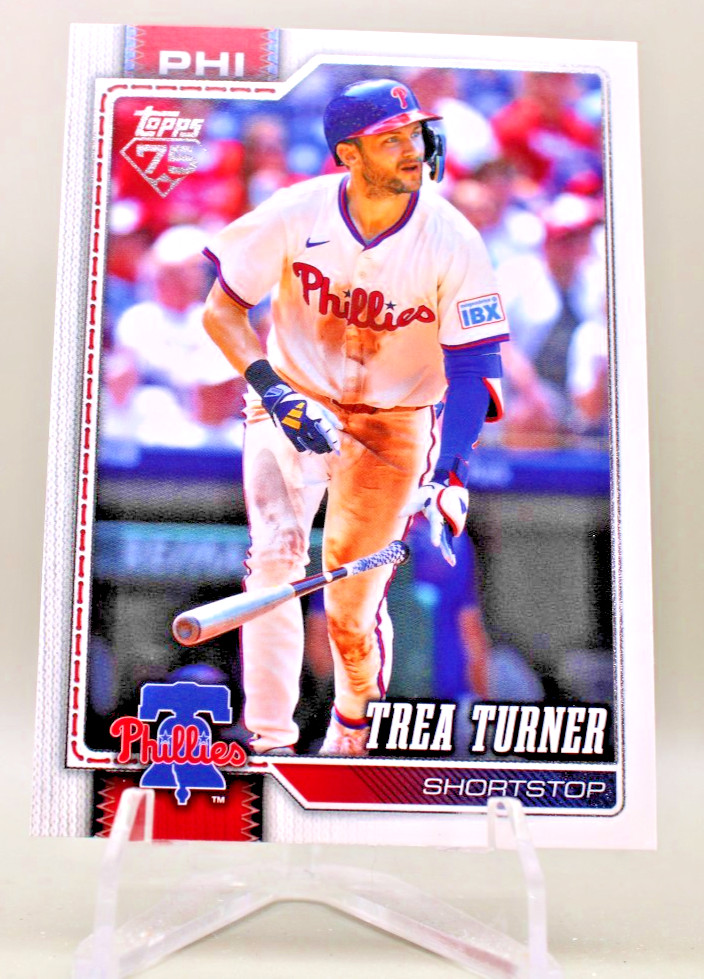2026 Topps Series 1 - #322 Trea Turner Phillies