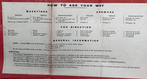 Mapa de la Cruz Roja Americana de la Segunda Guerra Mundial de París y Viena Stk#15@201 - Imagen 13 de 15