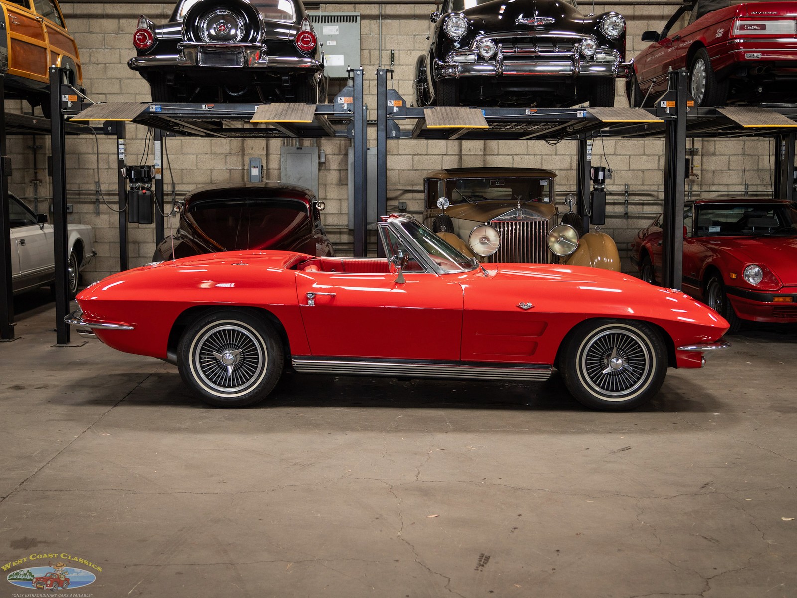 1964 Red Chevrolet Corvette   | C2 Corvette Photo 7